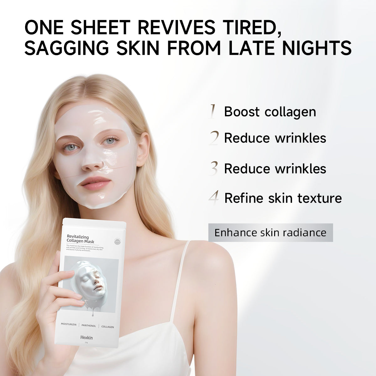 Hexkin Revitalizing Collagen Mask