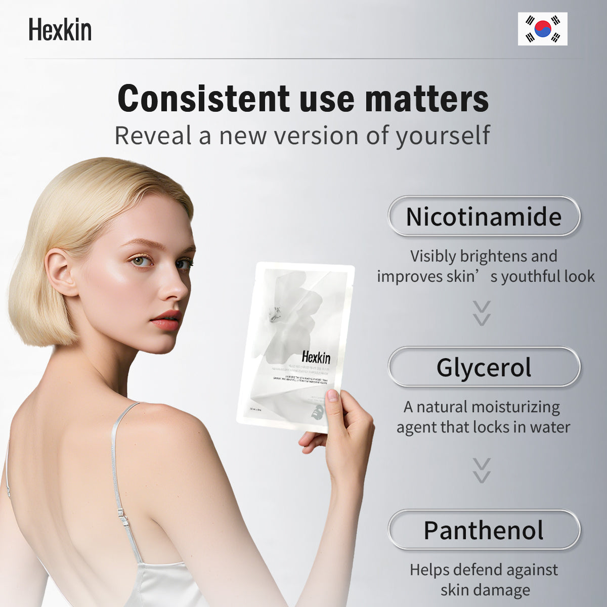 Hexkin Rejuvenating Energy Ampoule Mask