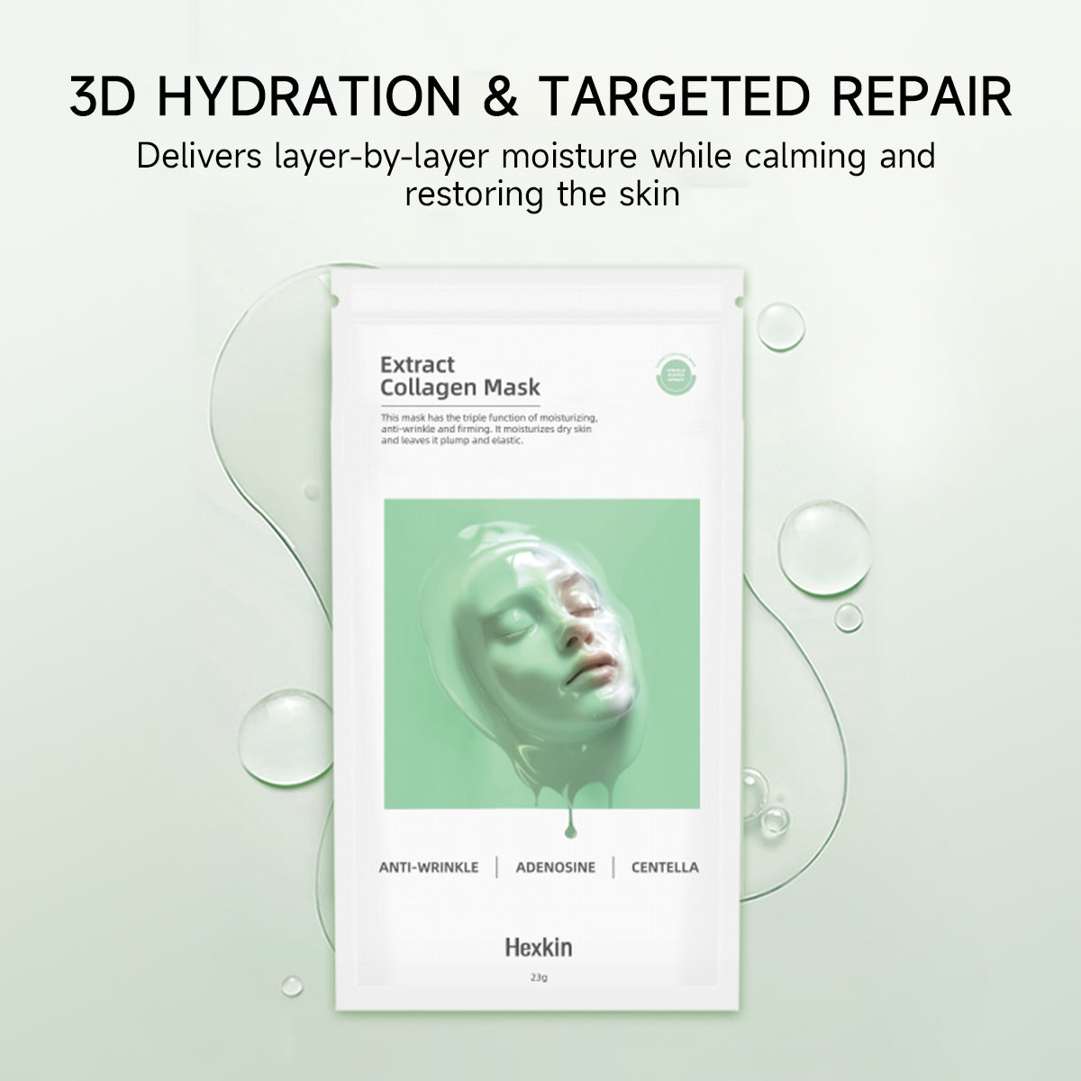 Hexkin Extract Collagen Mask