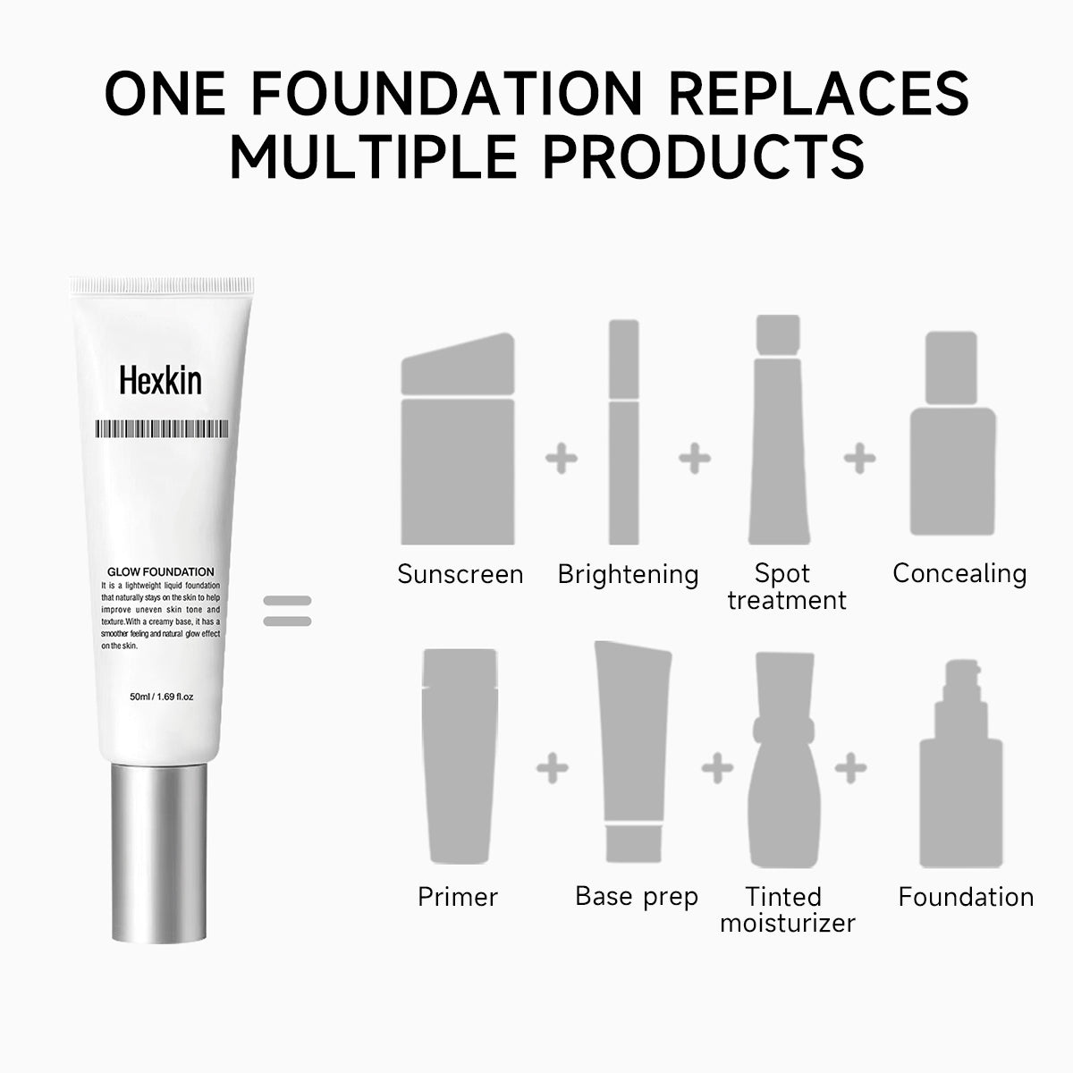 Hexkin Glow Foundation