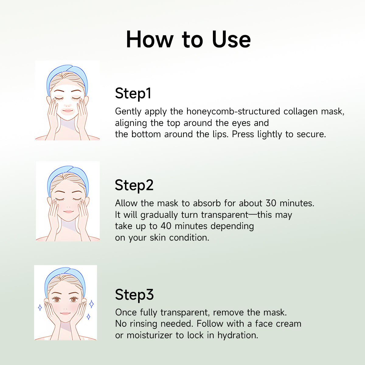 Hexkin Extract Collagen Mask