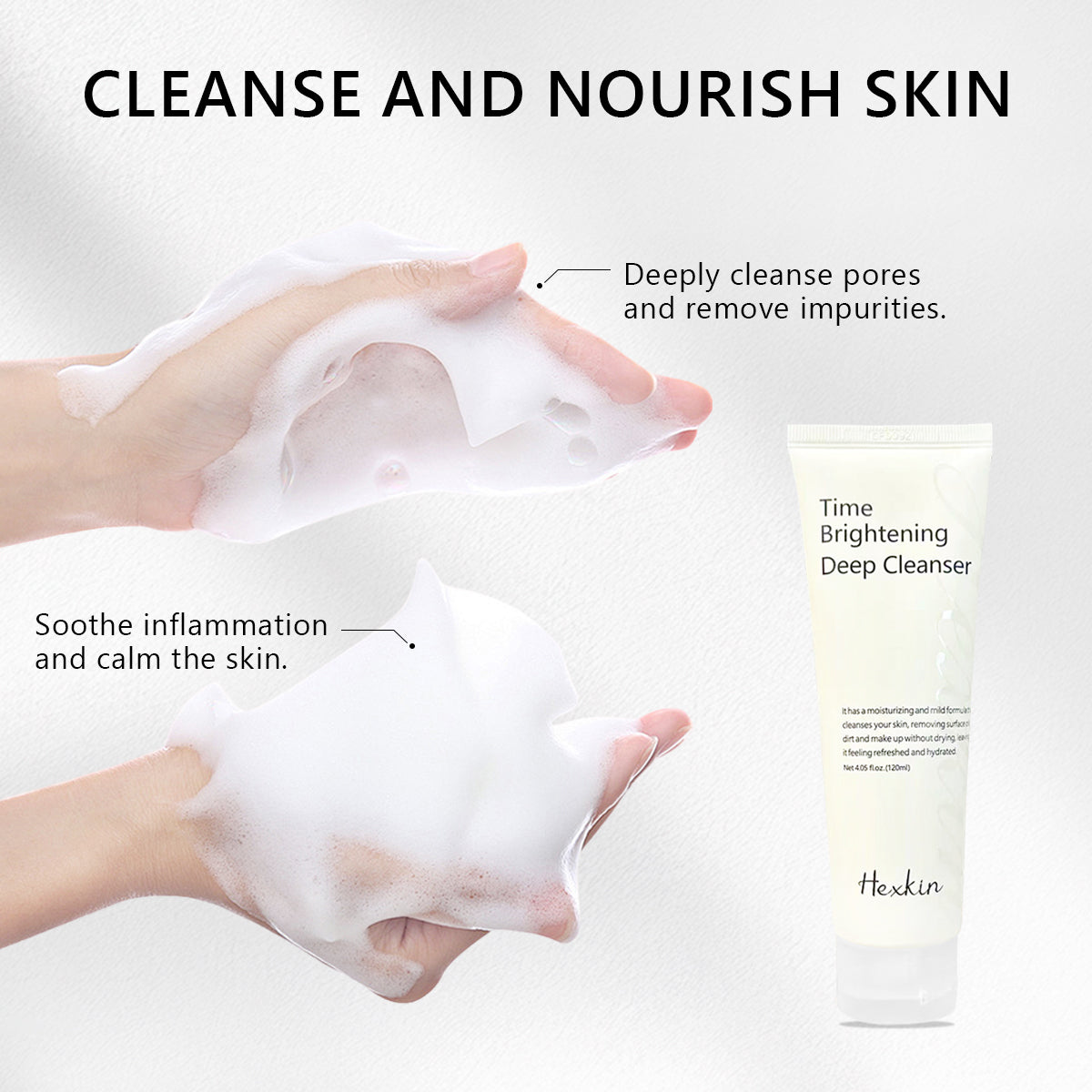 Hexkin Time Brightening Deep Cleanser