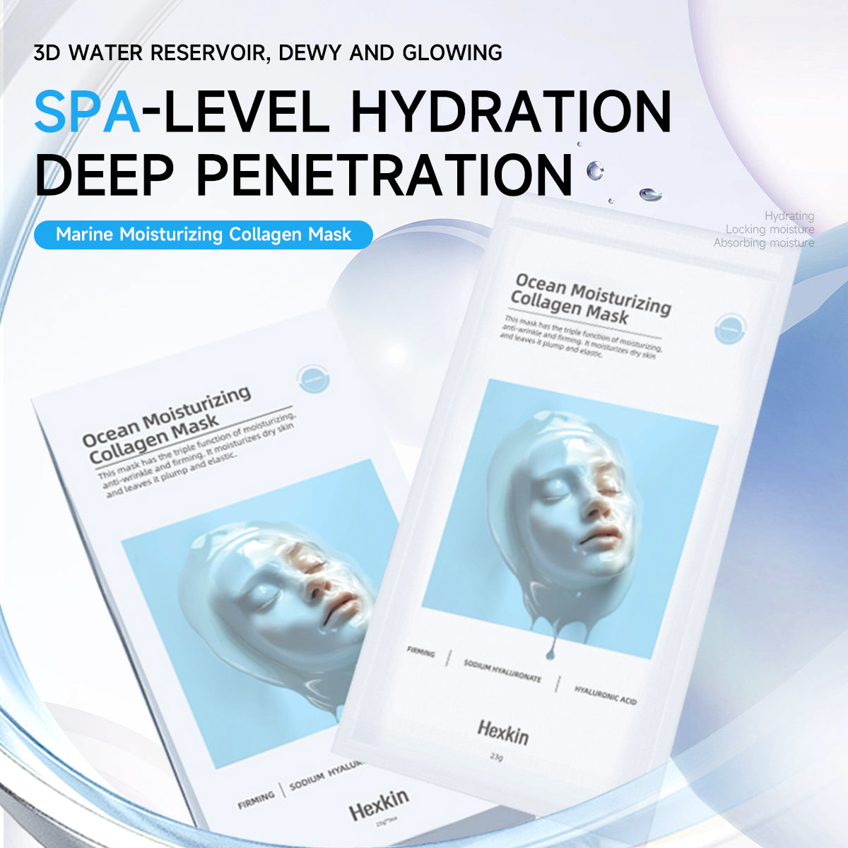 Hexkin Ocean Moisturizing Collagen Mask