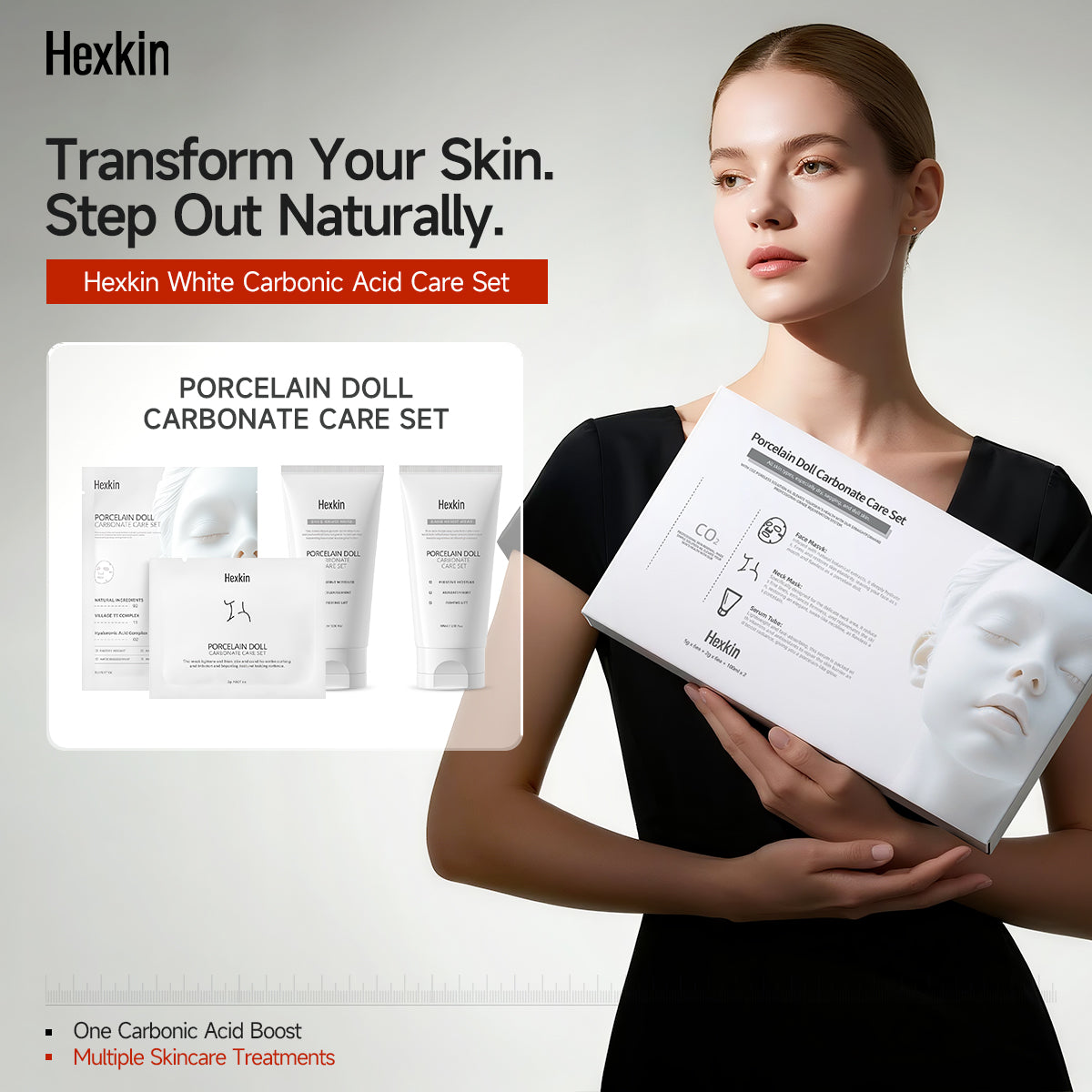 HEXKIN Porcelain Doll Carbonate Care Set