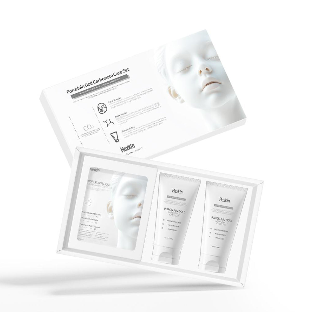 HEXKIN Porcelain Doll Carbonate Care Set